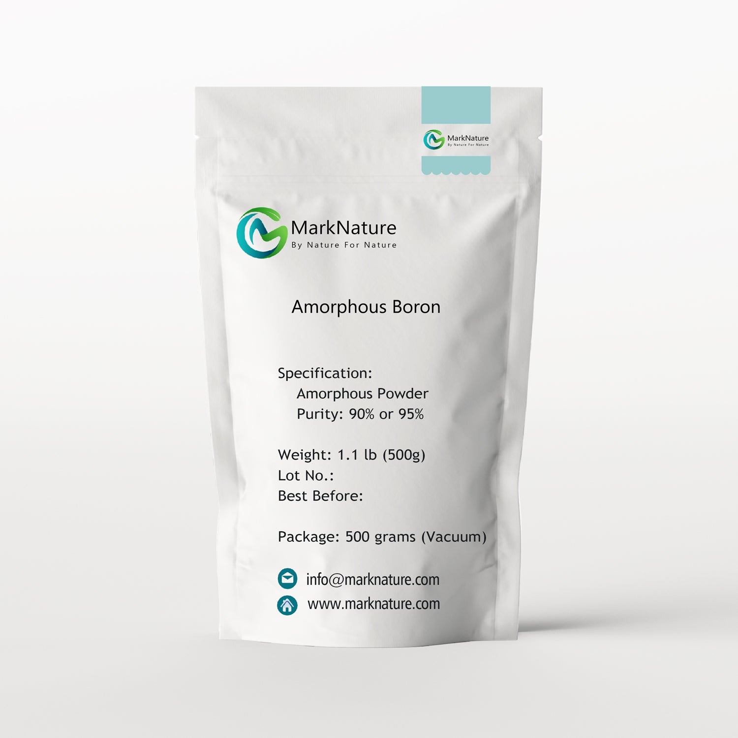 Amorphous Boron, Purity 95%, Ultrafine Powder 0.8μm (D50)