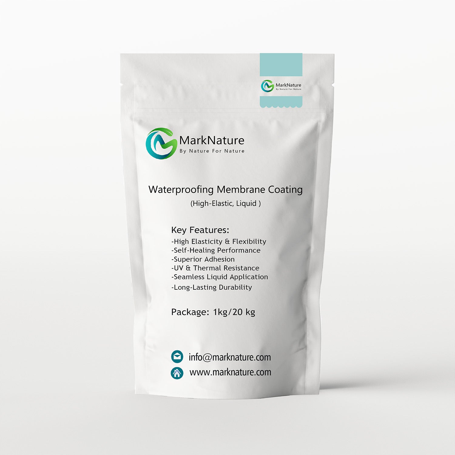 Revestimento de membrana impermeabilizante líquida de alta elasticidade