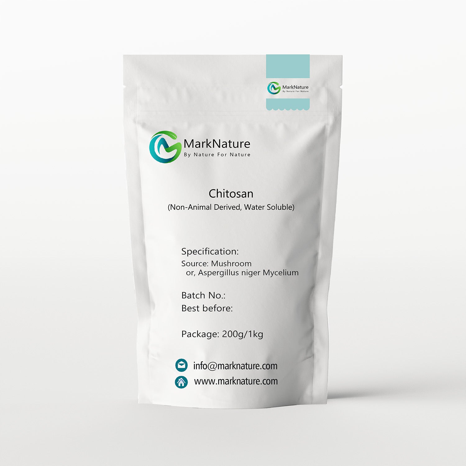 Water Soluble Chitosan – Non-Animal Derived, Food & Nutricosmetic Grade